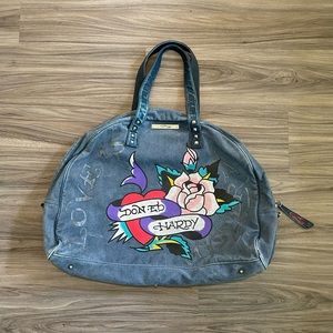 Ed hardy travel bag